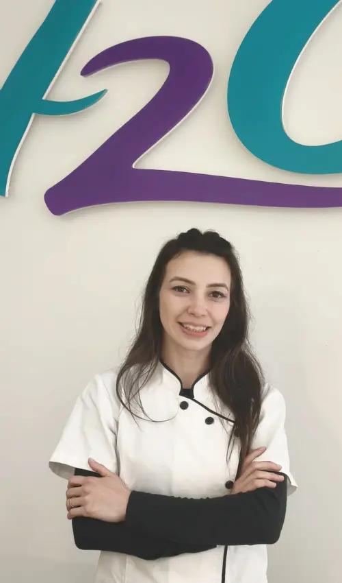 Andressa dos Santos Silveira, esteticista cosmetologista da H2o Estética Leiria