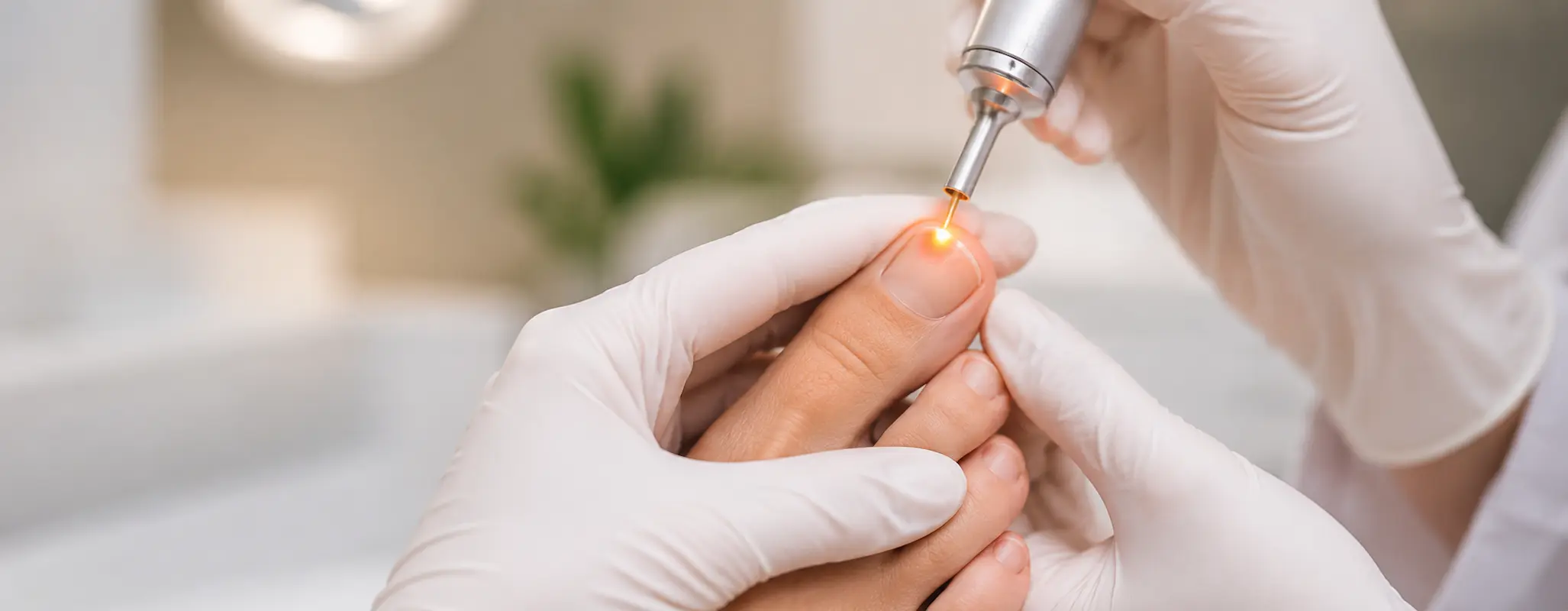 Laser podológico na H2o Estética Leiria