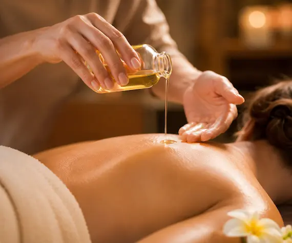 Serviços de massagens na H2o Estética Leiria