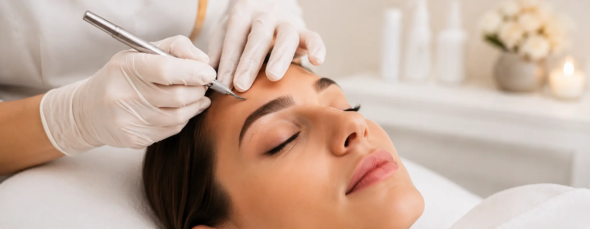 Microblading de sobrancelhas na H2o Estética Leiria